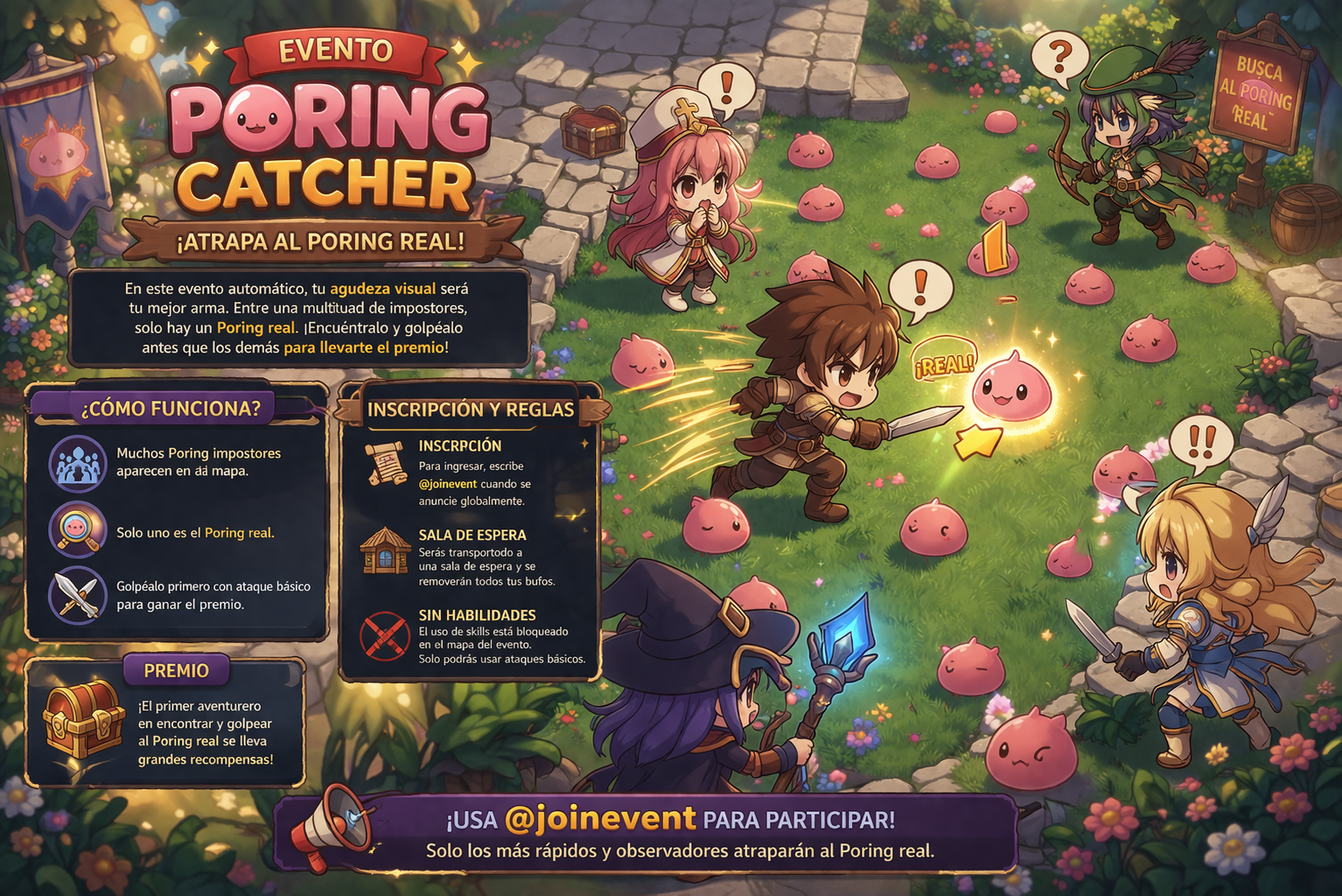 banner poring catcher